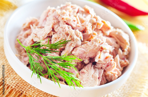 Photo: salad with tuna salad with tuna