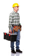 man with toolsbox