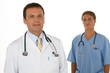 Photo: Portrait of two doctors Portrait of two doctors