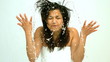 Video: Woman splashing water on her face Woman splashing water on her face