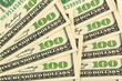 Viele Dollar Geldscheine