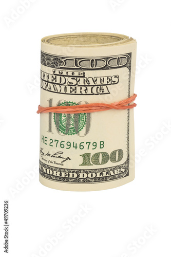 Photo: Viele Dollar Geldscheine Viele Dollar Geldscheine