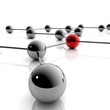 Ilustração: 3d Illustration / 3D Grafik - Network und Business 3d Illustration / 3D Grafik - Network und Business