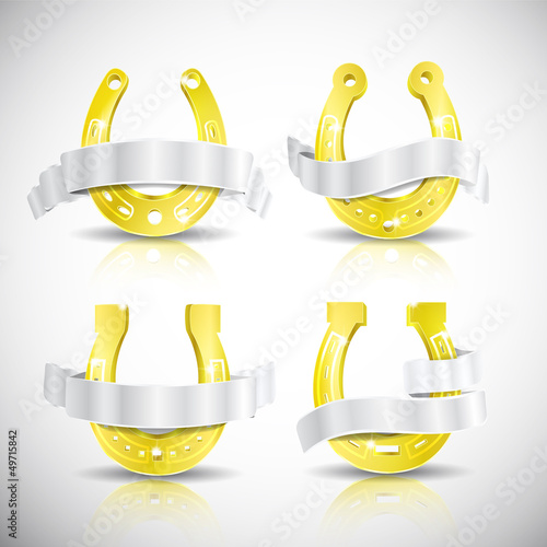Vector: Horseshoe Set Horseshoe Set
