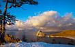 Baikal. The Olkhon Island in December