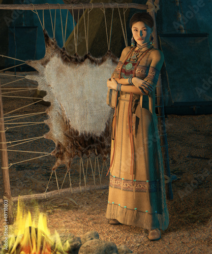 Illustration: Cheyenne Lady Cheyenne Lady