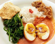 Photo: Homemade Indonesian dinner with eggs Homemade Indonesian dinner with eggs
