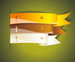 Colorful ribbon for your design