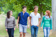 Group of Teenage Friends Outdoor