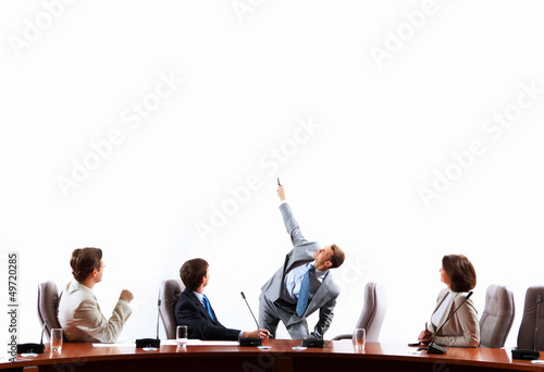 Photo: Business presentation Business presentation