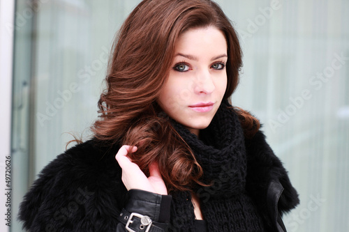 Photo: hübsche junge Frau hübsche junge Frau