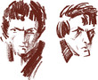 face of a man