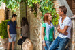 Group of Teenagers Outside
