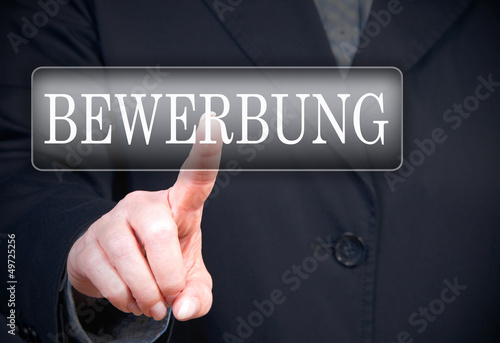 Illustration: Bewerbung Bewerbung