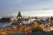 Hamburg - Landungsbrücken am Abend