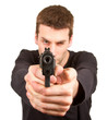 Man with a gun