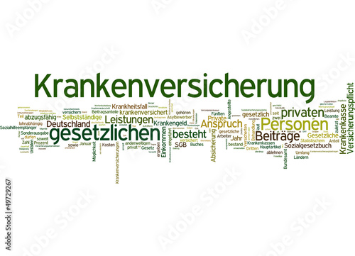 Vector: Krankenversicherung Krankenversicherung