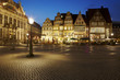 Bremen - Rathausplatz am Abend