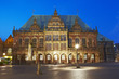 Bremen - Rathaus am Abend