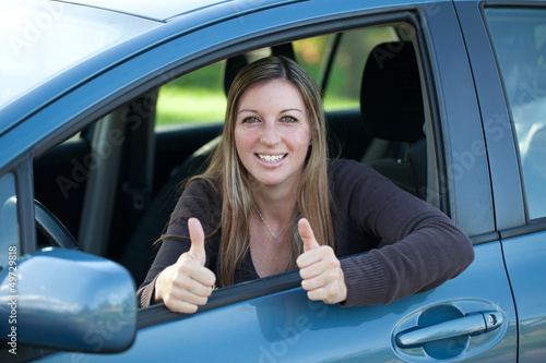 Photo: Erfolg beim Autofahren Erfolg beim Autofahren