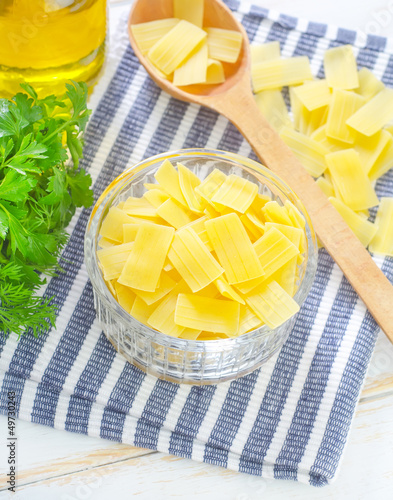 Photo: raw pasta raw pasta