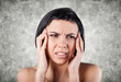 Girl with a painful head