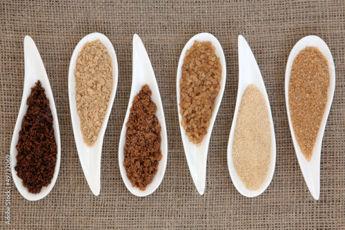 Photo: Sugar Types Sugar Types