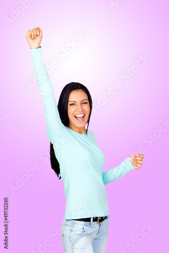 Photo: Successful Happy Young Girl Successful Happy Young Girl
