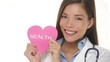 Medical Health Care - Doctor showing heart sign