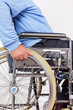 Man in wheelchair