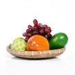 fresh fruit isolated on white, Vietnam fruits isolated on white