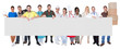 Group of diverse professionals
