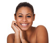 Beauty Shot Of Happy Young Woman