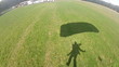 Parachute approach and landing.