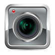 Vector: App Button - camera icon App Button - camera icon