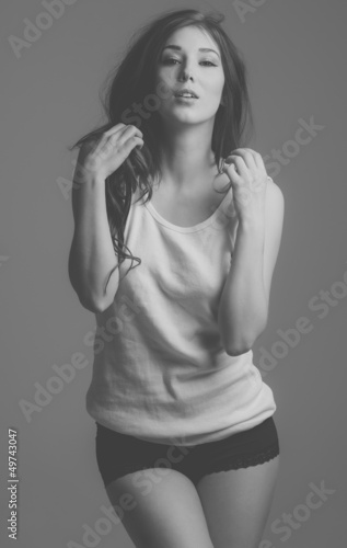 Photo: tank top girl tank top girl