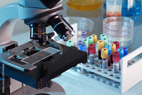 Photo: blood bank laboratory blood bank laboratory