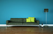 modernes graues Sofa