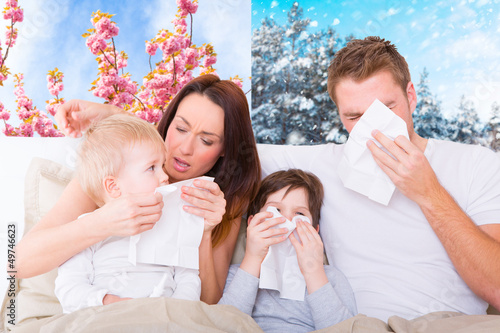 Photo: kranke familie kranke familie