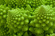 Fresh green cabbage romanesco, Brassica oleracea