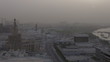 Fast motion of Spiral mosque at sunset,Doha,Qatar