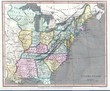 USA old map