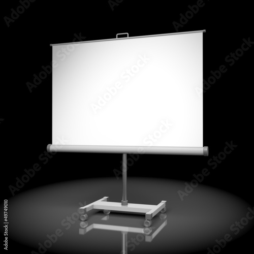 Illustration: Projection screen or whiteboard Projection screen or whiteboard