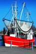 Krabbenkutter im Hafen