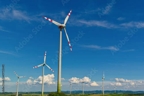 Photo: Windrad eines Wind Kraftwerkes für Strom Windrad eines Wind Kraftwerkes für Strom