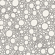 Abstract circles pattern