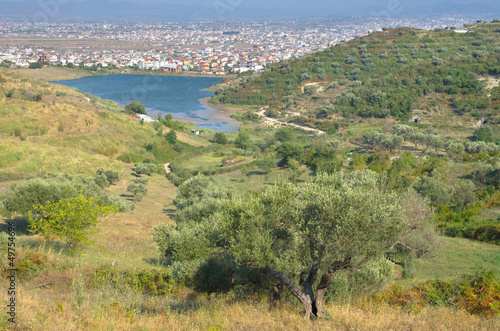 Countryside And Wetland To Northern Of Durres