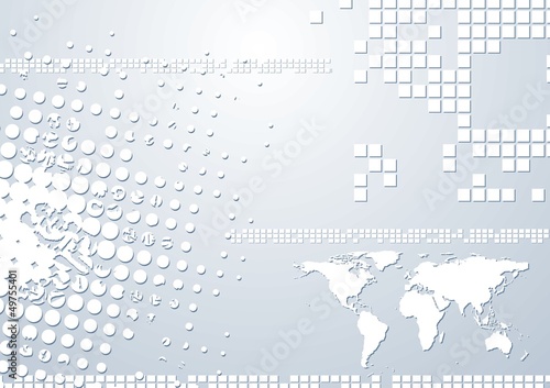 Vector: Abstract technology grunge design Abstract technology grunge design