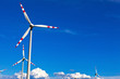 Windrad eines Wind Kraftwerkes für Strom