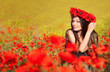 Girl on the meadow